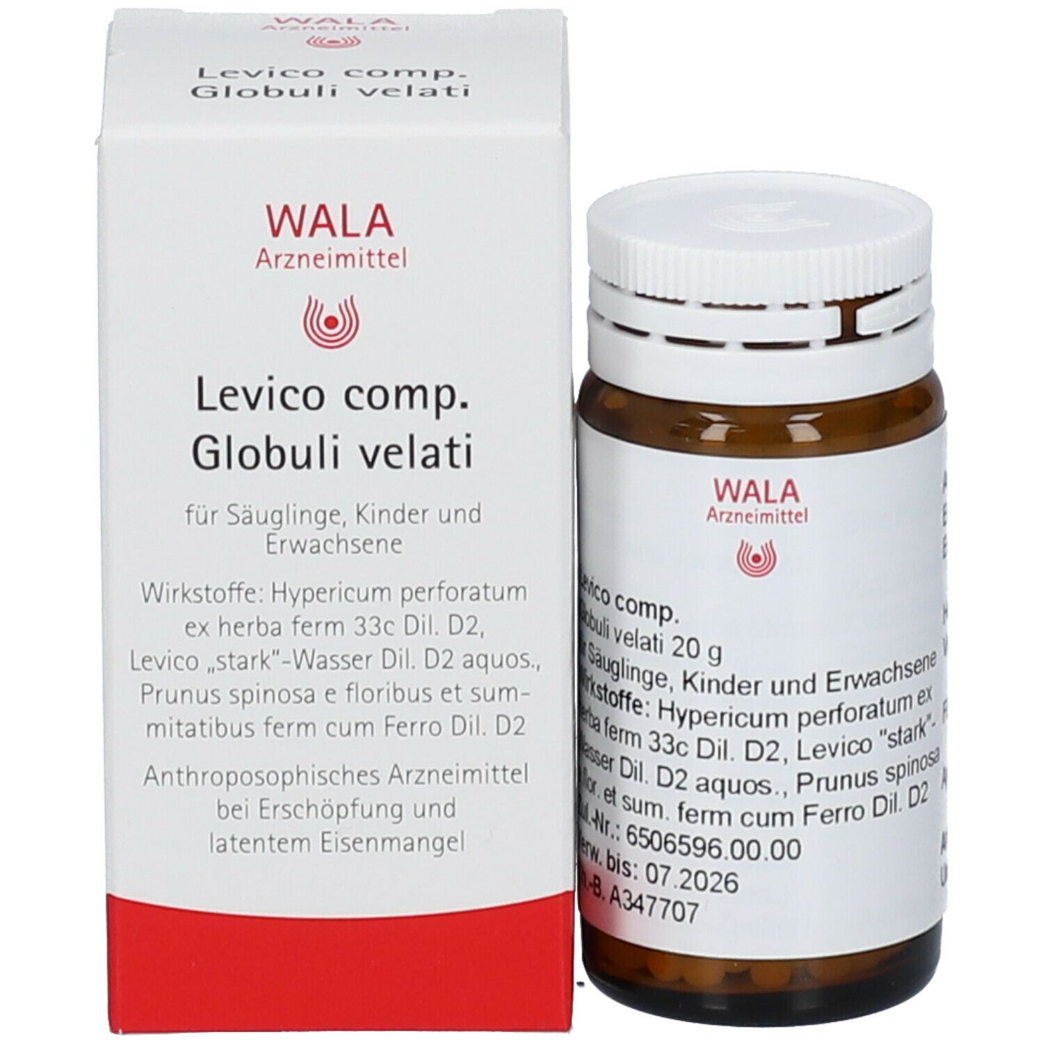 WALA® Levico Comp. Globuli velati