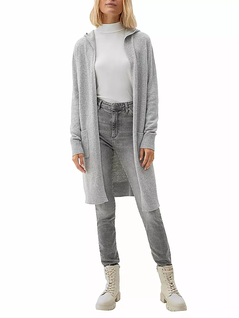 S.OLIVER Cardigan grau