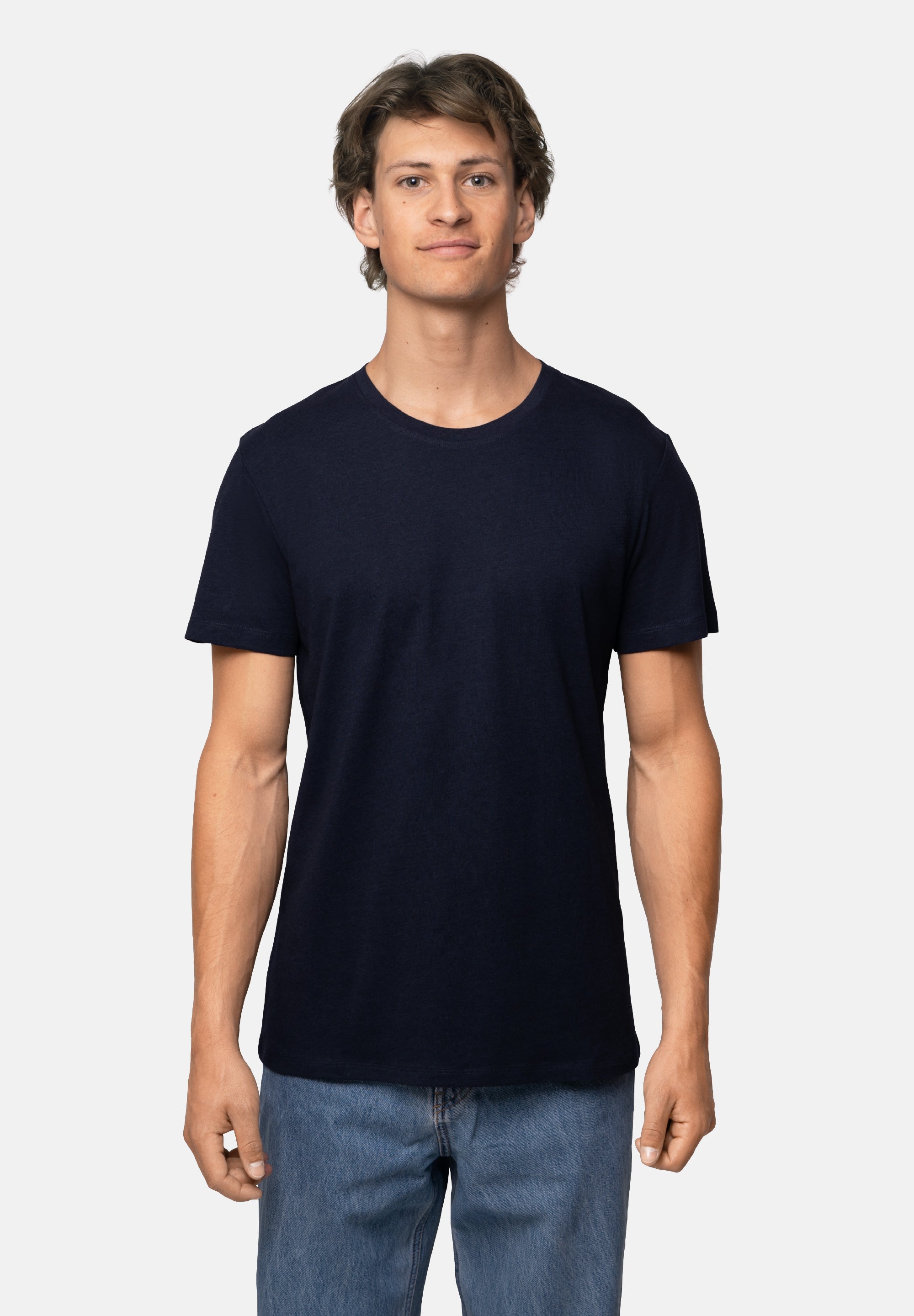 MODAL T-SHIRT MED RUND HALS TIL MÆND