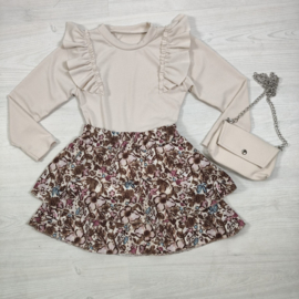 Autumn bloom skirt