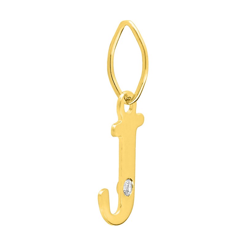 Pendentif Femme - Or 18 Carats - Diamant 0.01 Carats