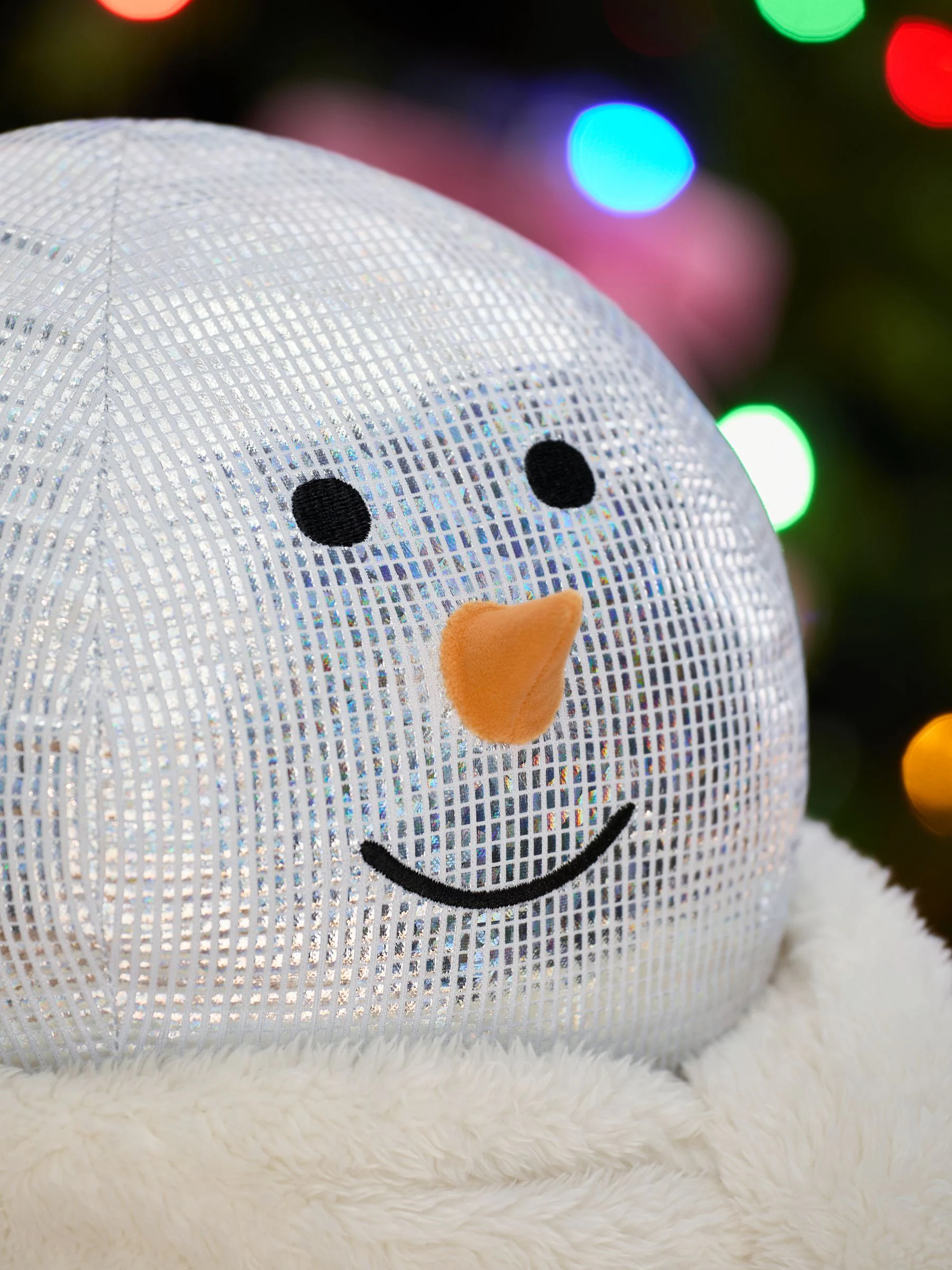 XL Discobal Sneeuwpop Kerstmisdecoratie