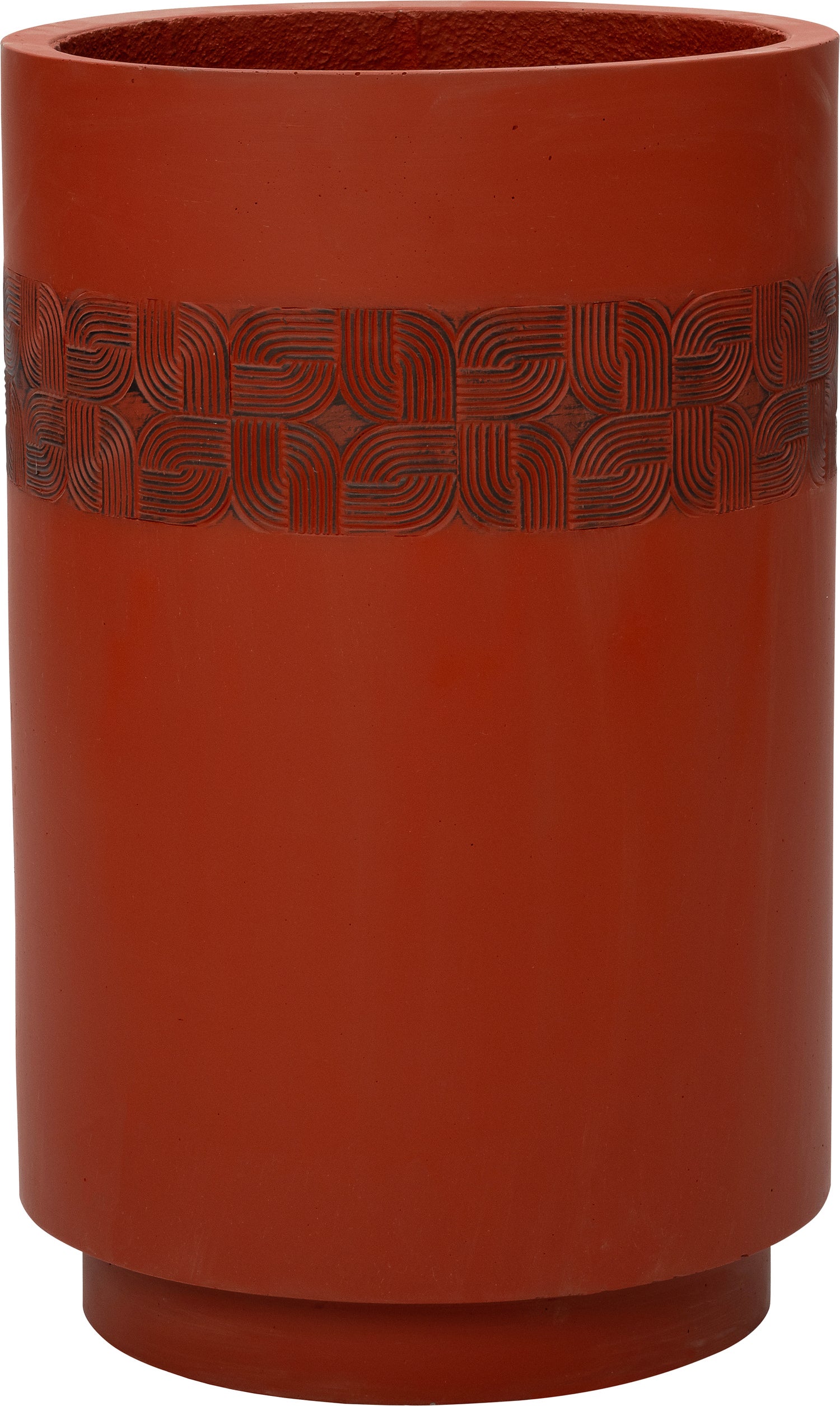 Intratuin bloempot Henry terracotta D 37 H 60 cm