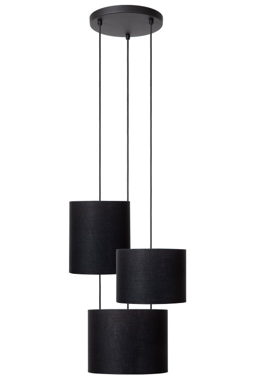 Lucide Maya cluster 3 hanglamp rond beige