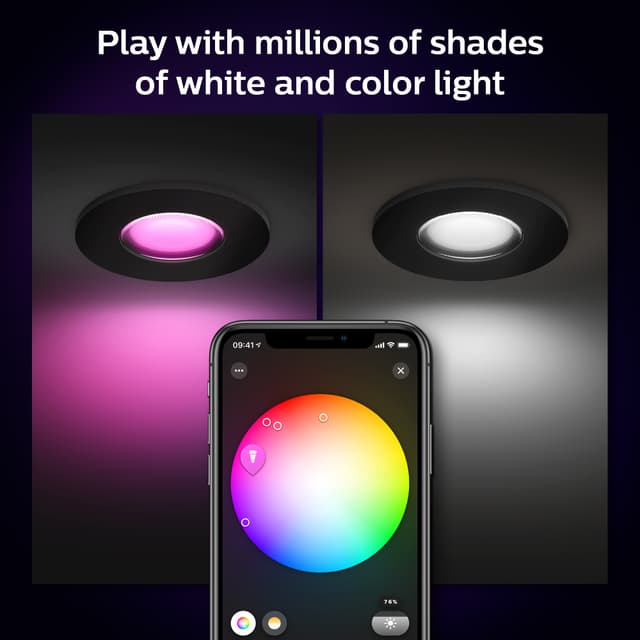 Philips Hue Xamento forsænkede spotlys 4,2 W, GU10