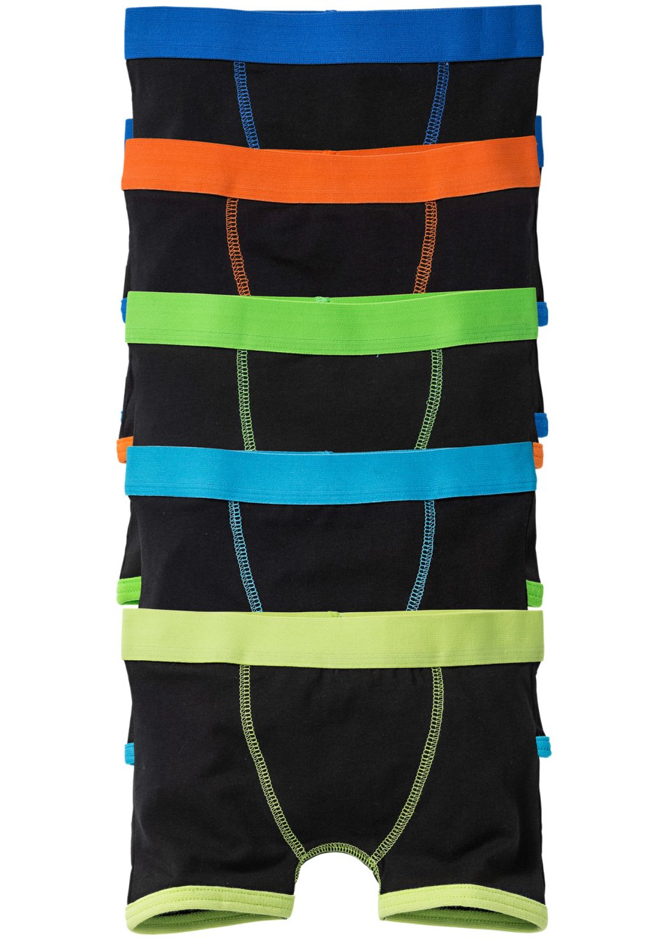 Lot de 5 boxers colorés