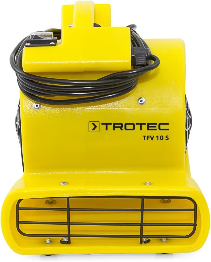 TROTEC Turbolüfter TFV 10 S mit einer maximalen 355 m³/h Luftmenge und 90 Pa Luftdruck