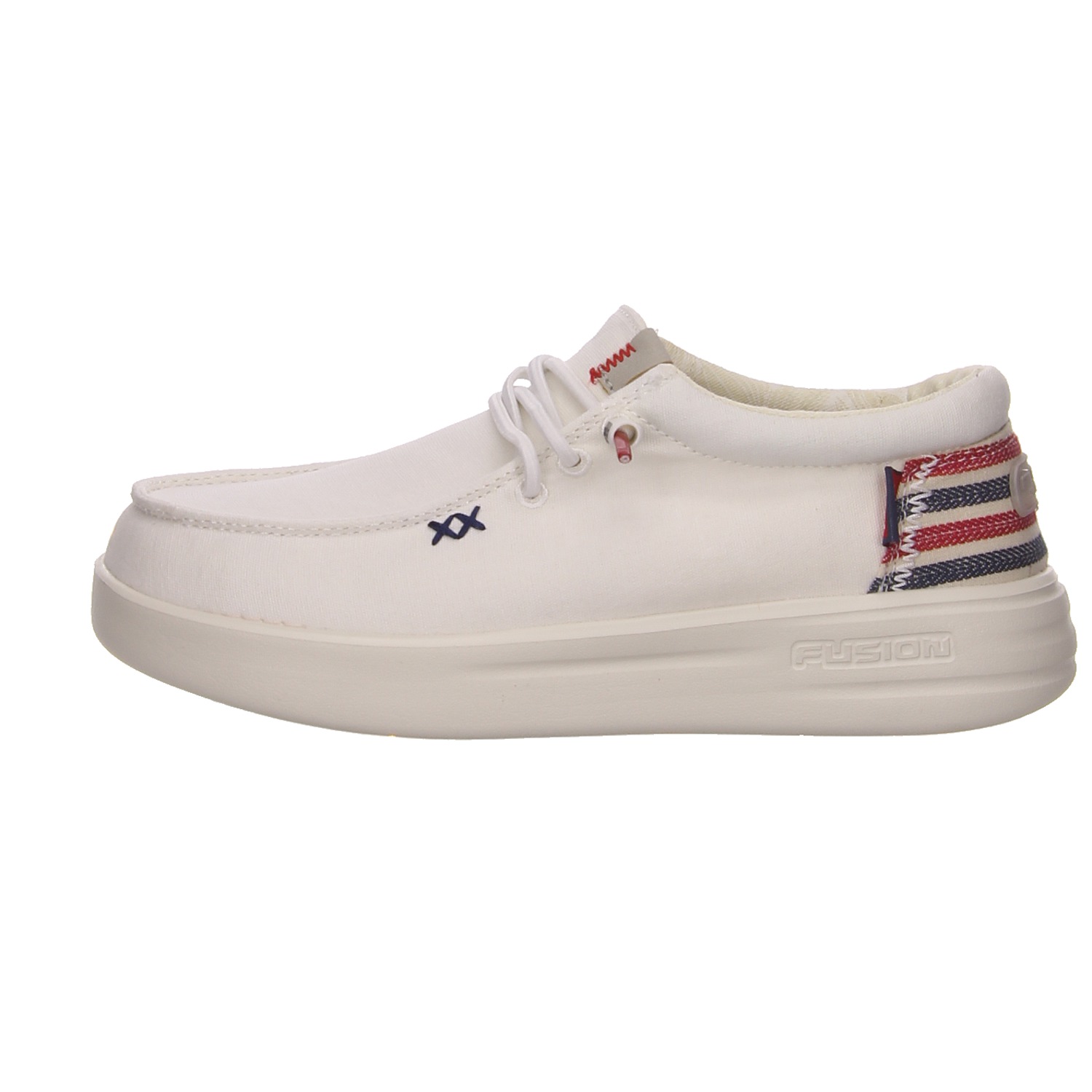 Fusion Slipper weiß weiss/weiss kombi