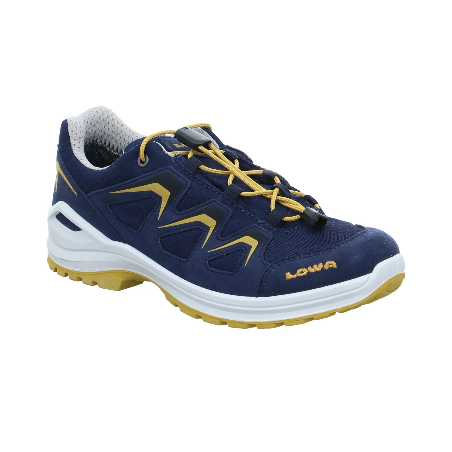 LOWA Jugend-Halbschuh Dunkelblau Textil  Sneaker Outdoor Unisex