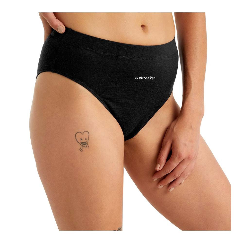Icebreaker QUEENS - Culotte Femme black
