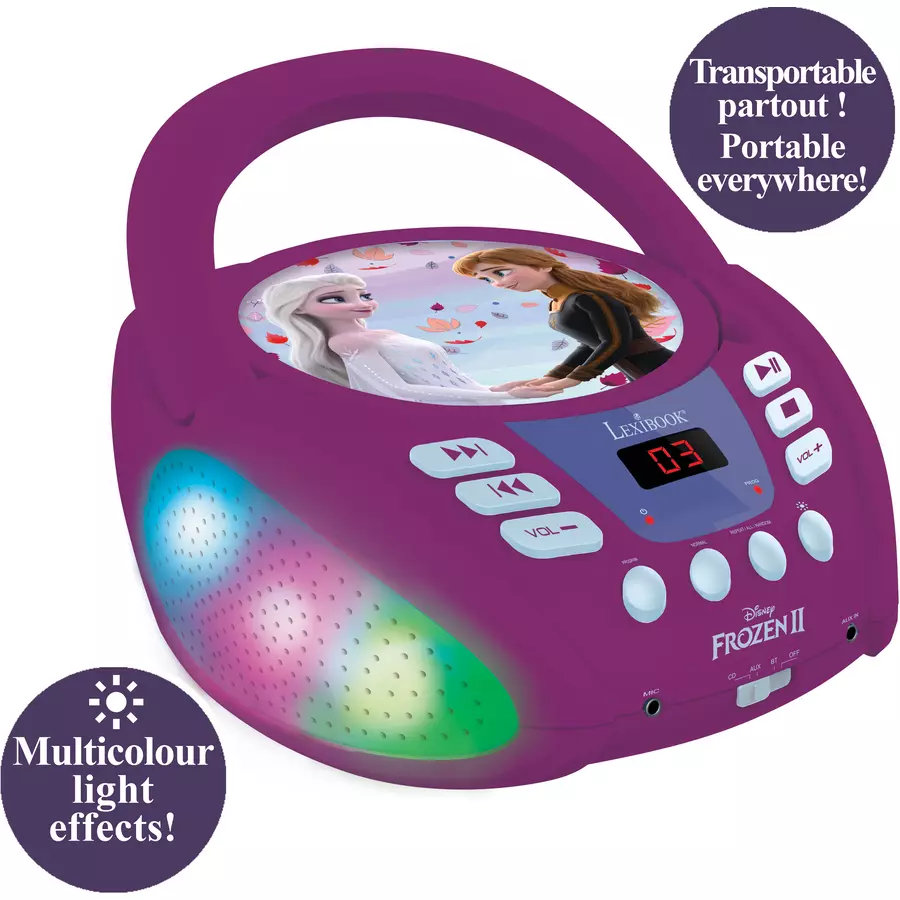LEXIBOOK  Die Eisprinzessin Bluetooth CD-Player