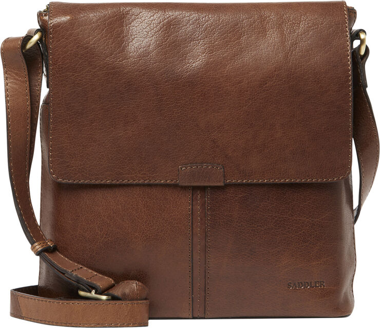 Saddler Oslo Antique gold Midbrown