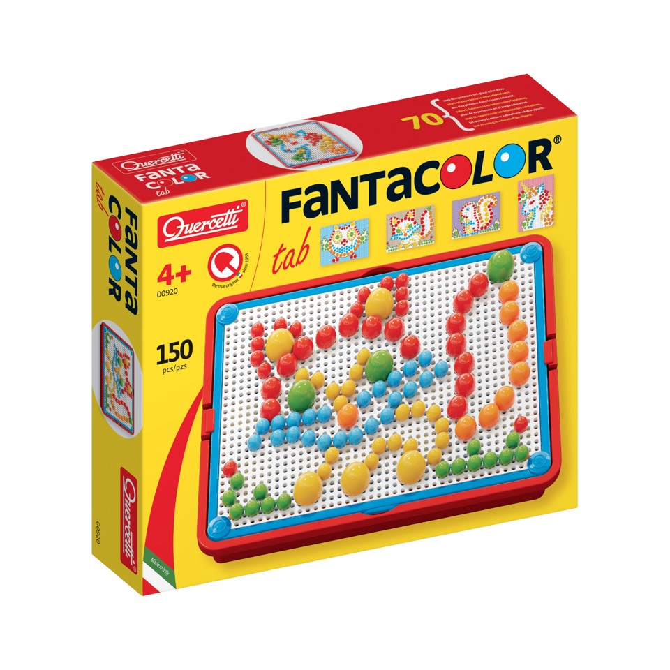 QUERCETTI - Stiftmosaik FantaColor Tab (150 dele) - (QU-0920)