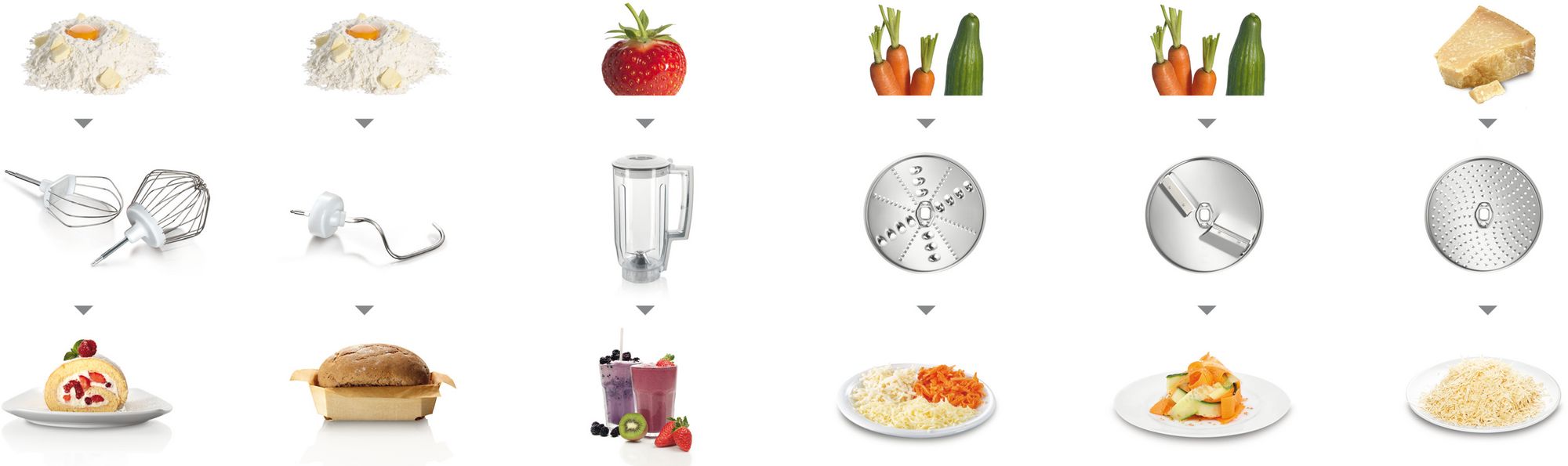 PRODUTO RECONDICIONADO # Robô de Cozinha Série 4 MUM 5 1000W Rosa, Prata MUM58K20--B
