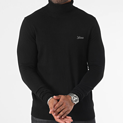 Pull Col Roulé M3BR10-Z3052 Noir