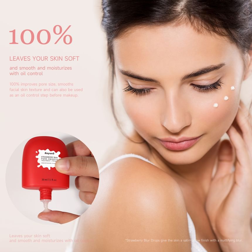 RoyueS - Aardbei BHA Pore Smoothing Primer