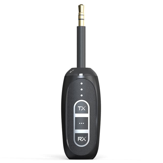 Bluetooth 5.4-sendermodtager Low Latency 3,5 mm trådløs lydadapter