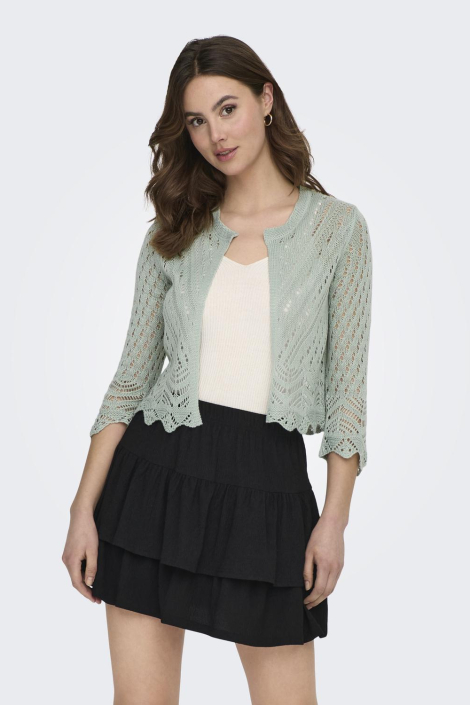 Jacqueline de Yong groene dames vest