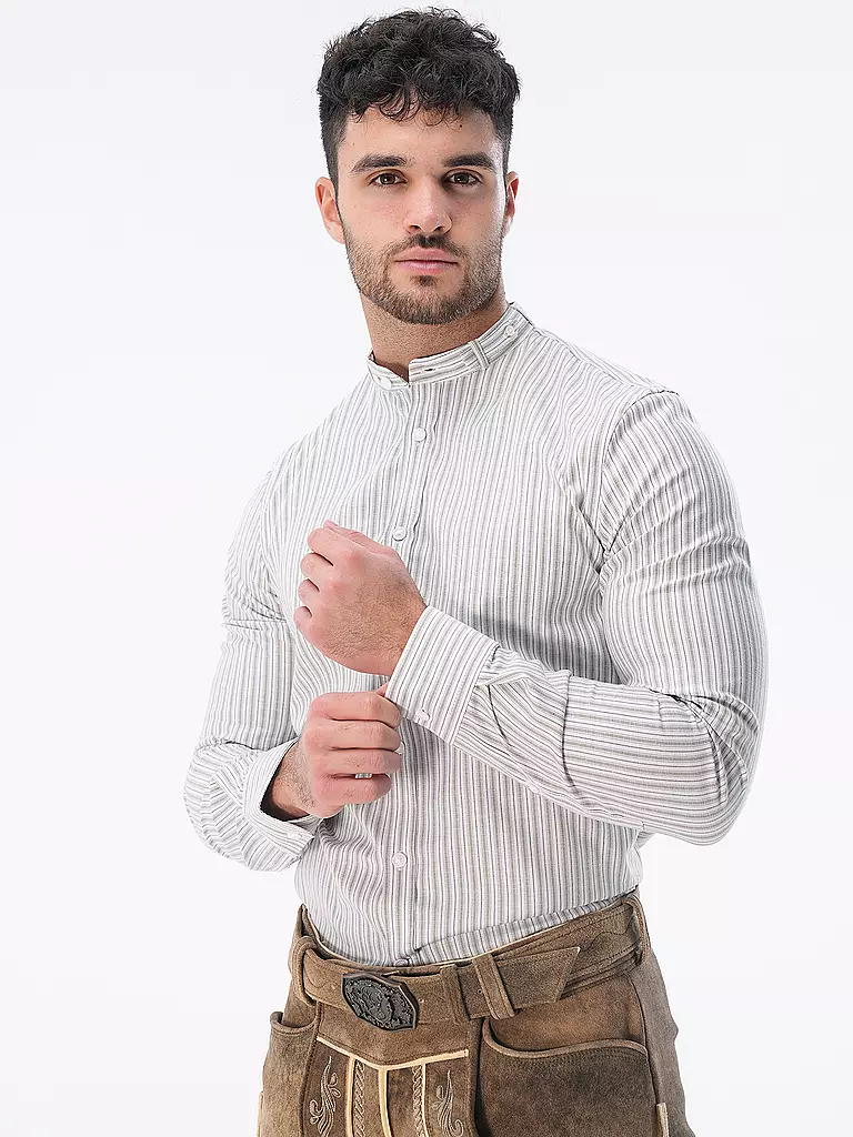 GOTTSEIDANK Trachtenhemd LENZ weiss