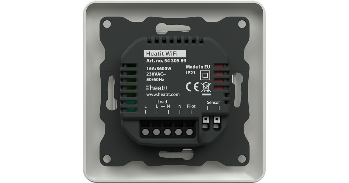 heat itWiFi thermostaat  (Wit)