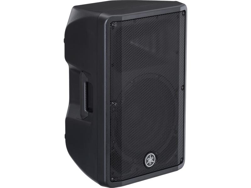 Yamaha Lautsprecher DBR 12 - 1000 W, 12 Zoll Aktivlautsprecher mit 2-Kanal-Mixer für Beschallung und Bühnenmonitoring