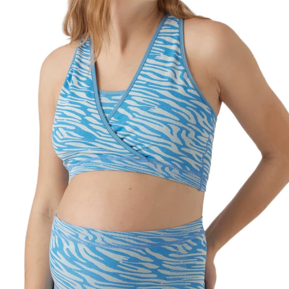 Mamalicious Brassière d'allaitement Bleu/Blanc Femme Mamalicious Nava