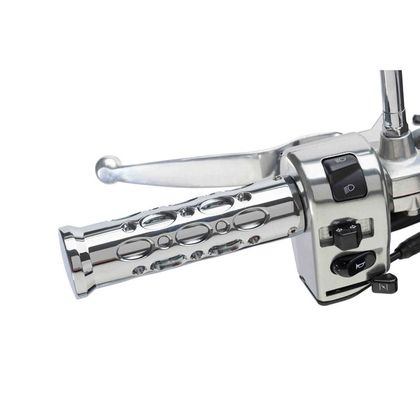 Poignées de guidon CustomAcces RAPTOR 25.4 MM Universel - Gris