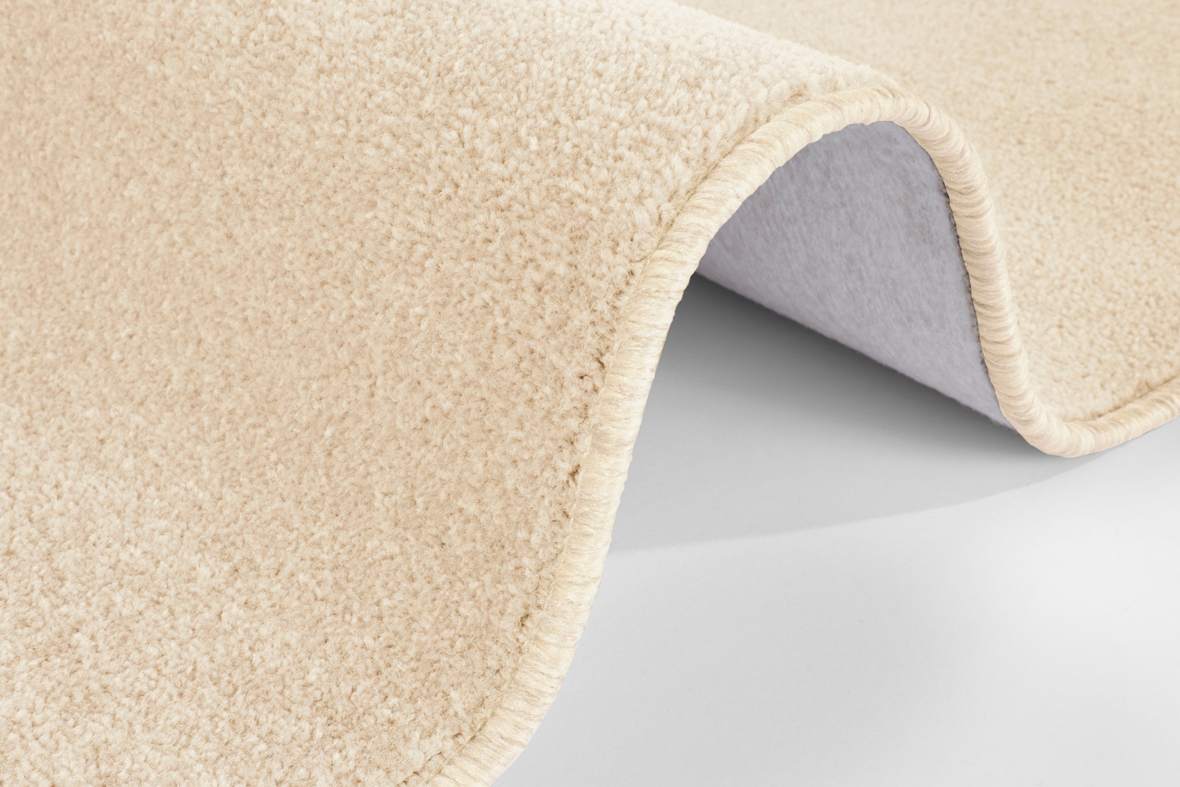 HANSE Home Teppich »Shashi« rechteckig 8,5 mm Höhe Kurzflor, Unifarben, Läufer, weich, Esszimmer, Kinderzimmer, Flur