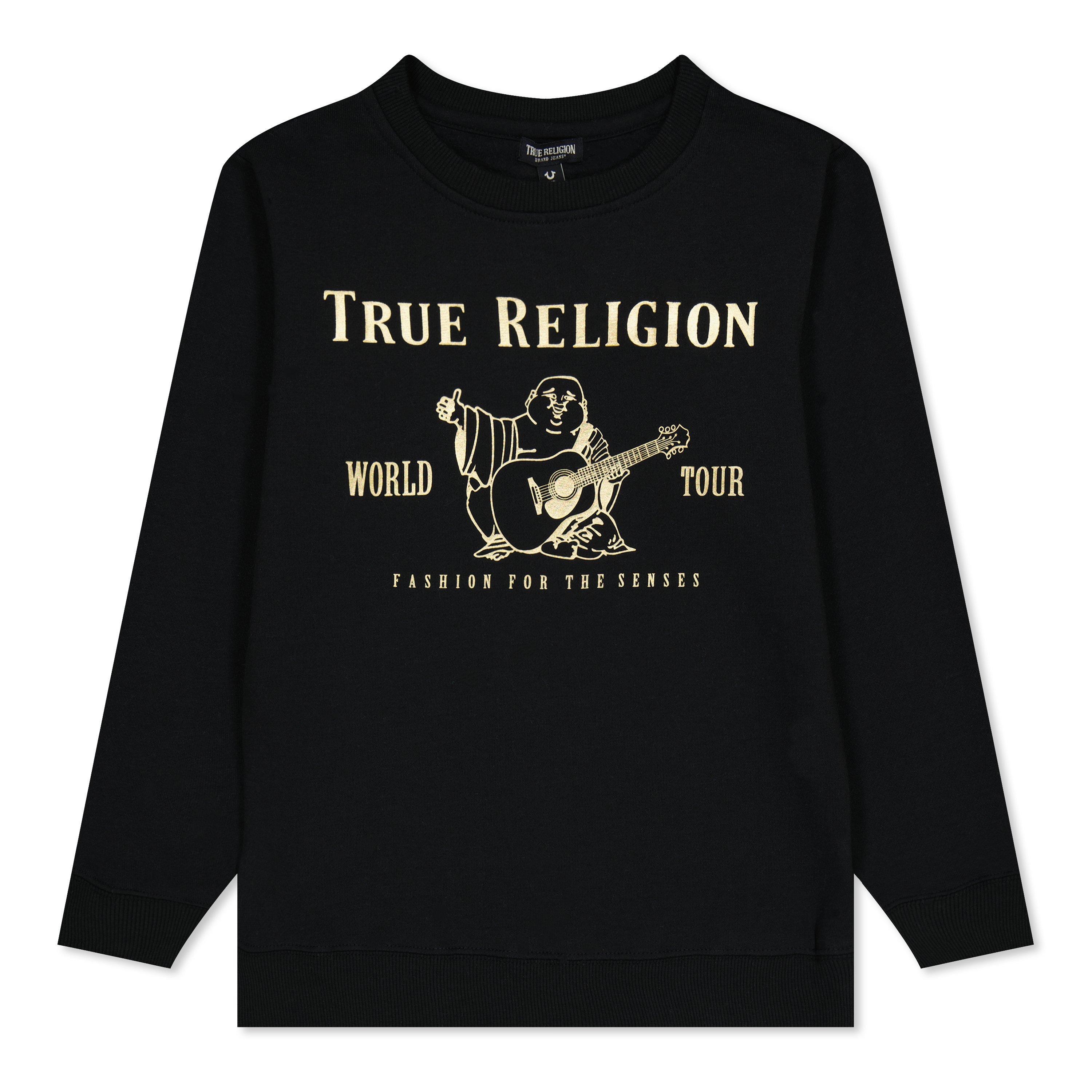 True Religion Foil Buddha Logo Sweatshirt Boys