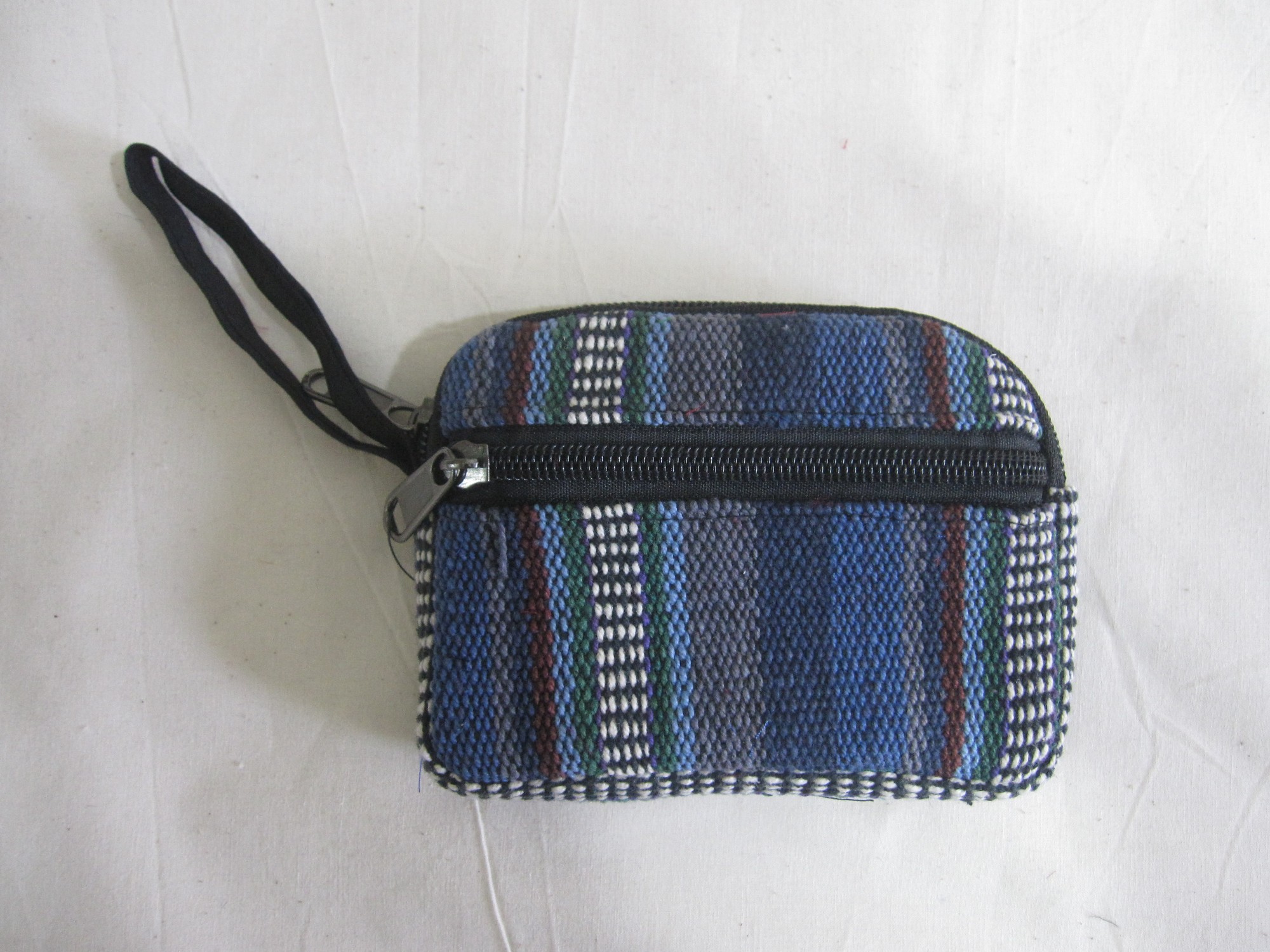 Zipper-Etui Nepalstyle, blau, B 13 cm, H 10 cm günstig bestellen