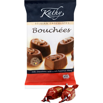 Kathy Belgian Milk Chocolate Bouchées 250 g
