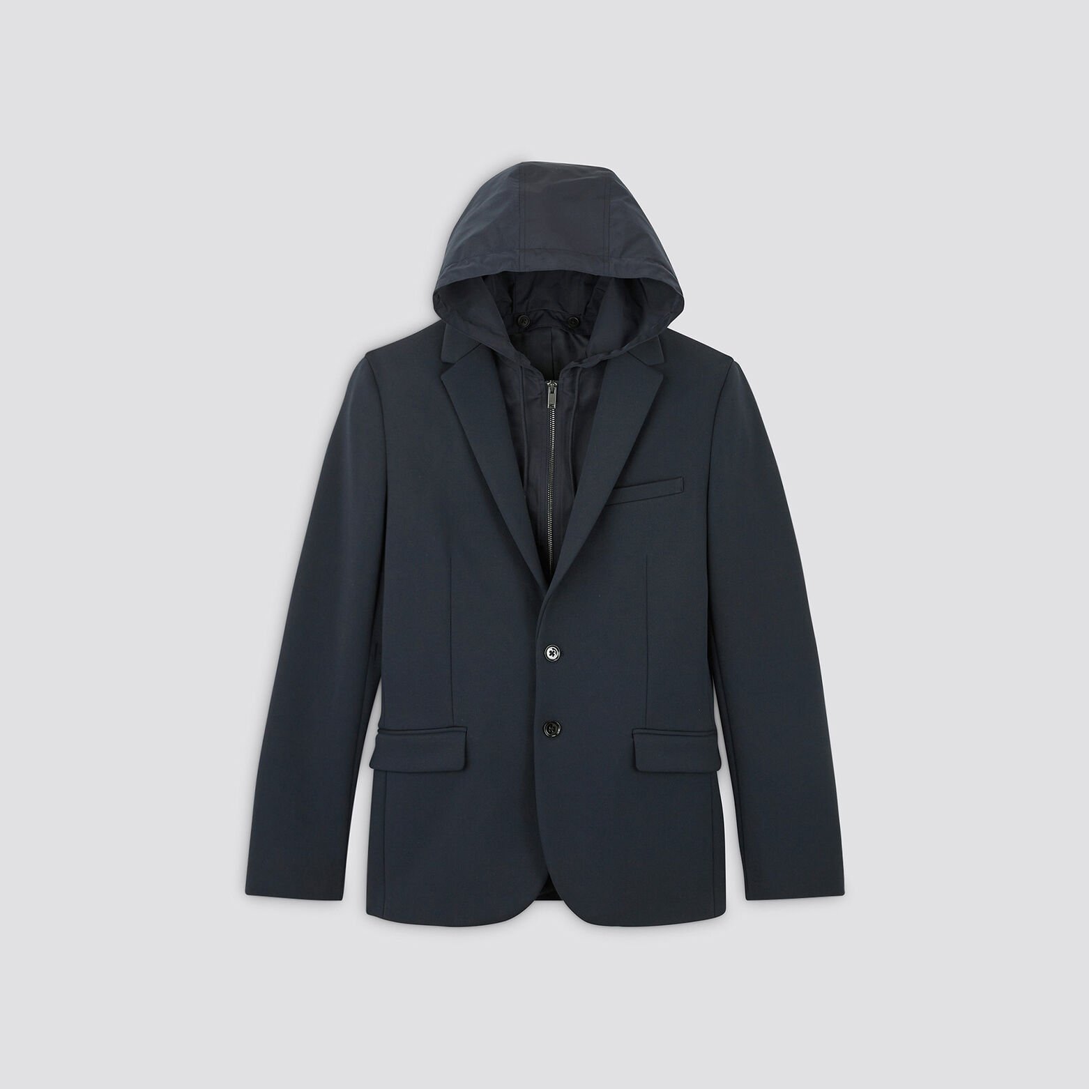 Veste 2 en 1 à capuche Bleu moyen