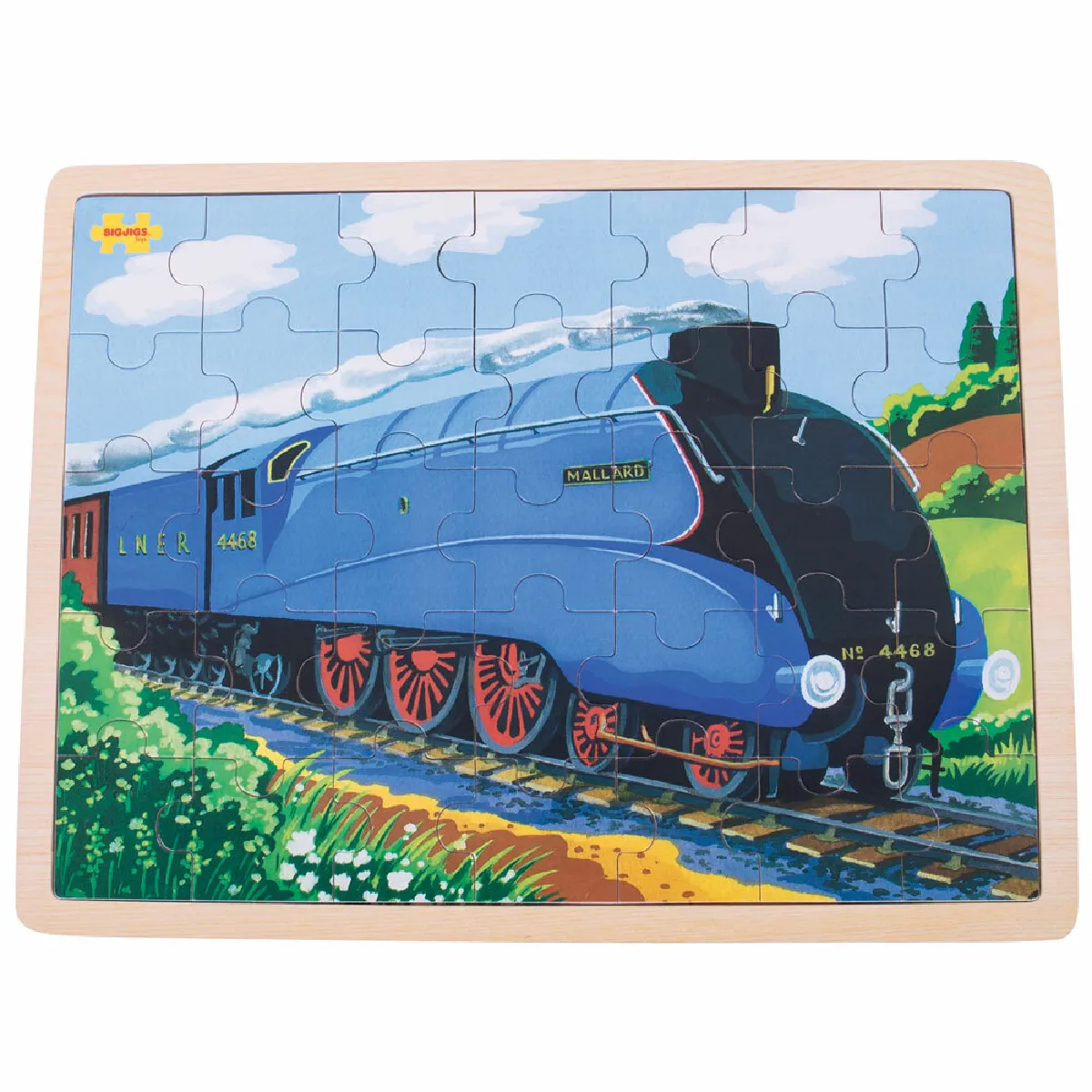 Bigjigs Toys Mallard Casse-tête Train