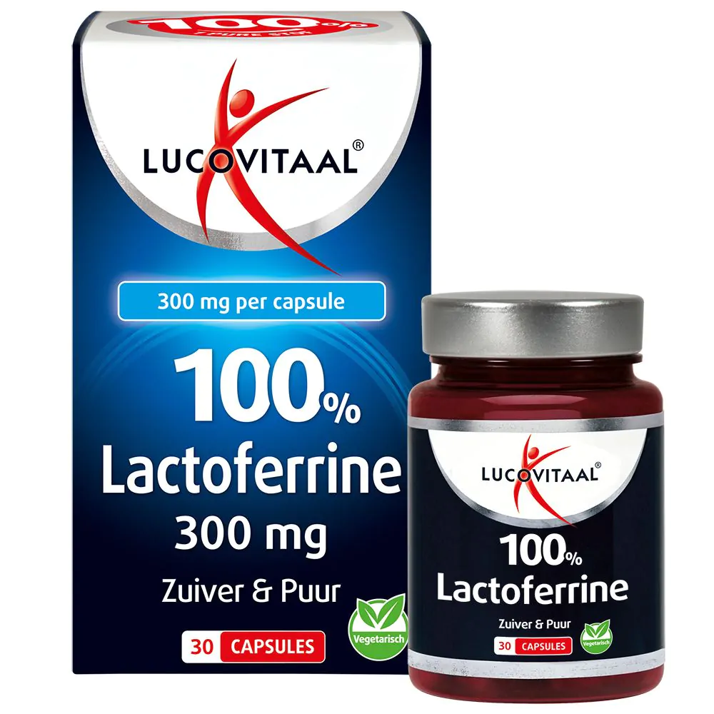 100% Lactoferrine 300 mg 30 capsules