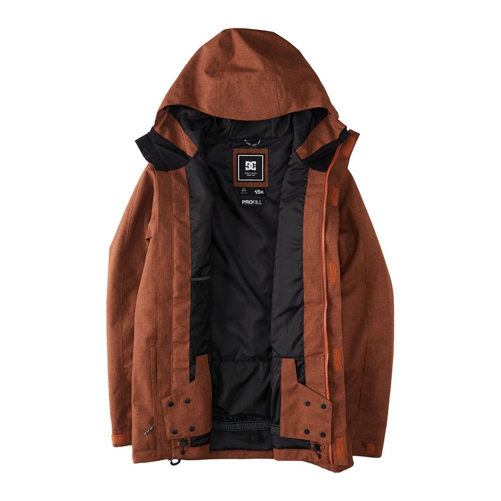 DC Shoes SERVO - Veste ski Homme auburn