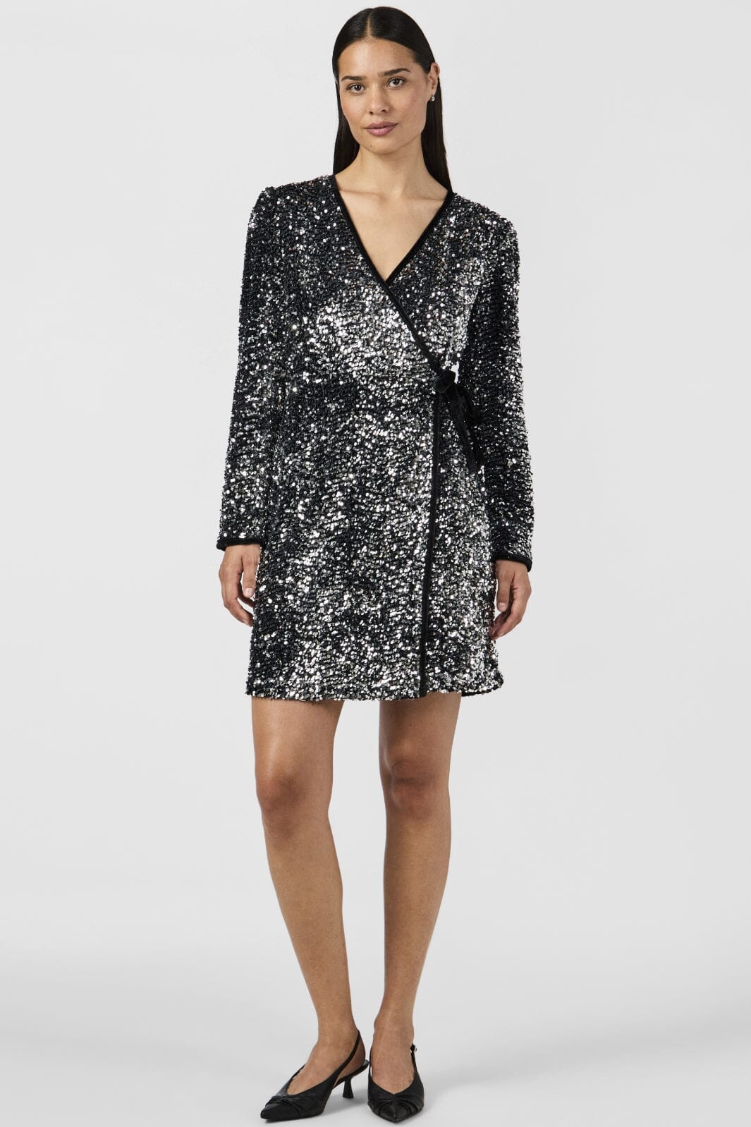Y.A.S Yaselle Ls Wrap Dress 26036618