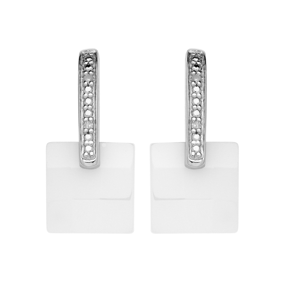 Boucles d'oreilles pendantes en Argent