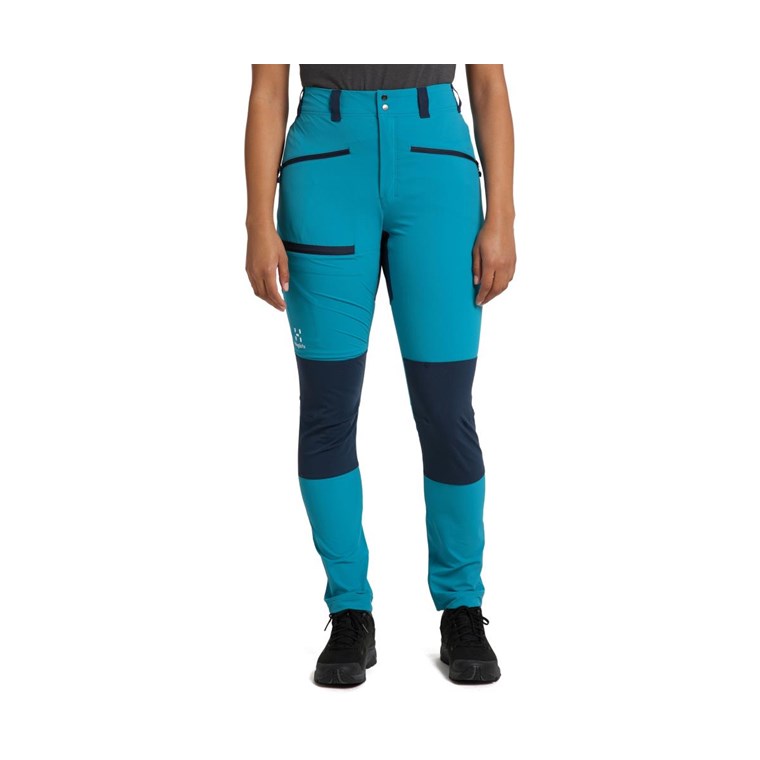 Haglöfs Mid Slim Pants Women Maui Blue/Tarn Blue