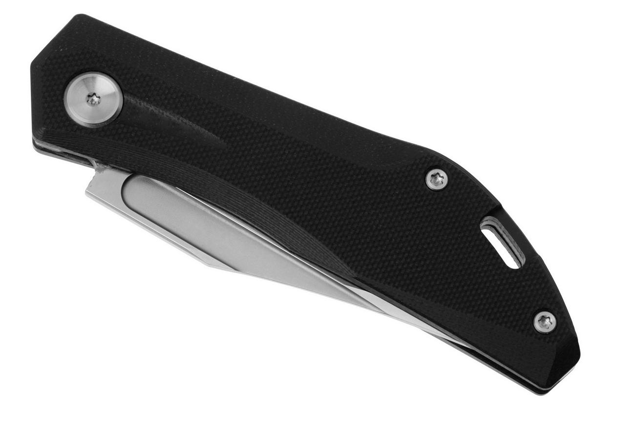 Real Steel Ventus Lite 7051SB Satin D2, Black G10, zakmes
