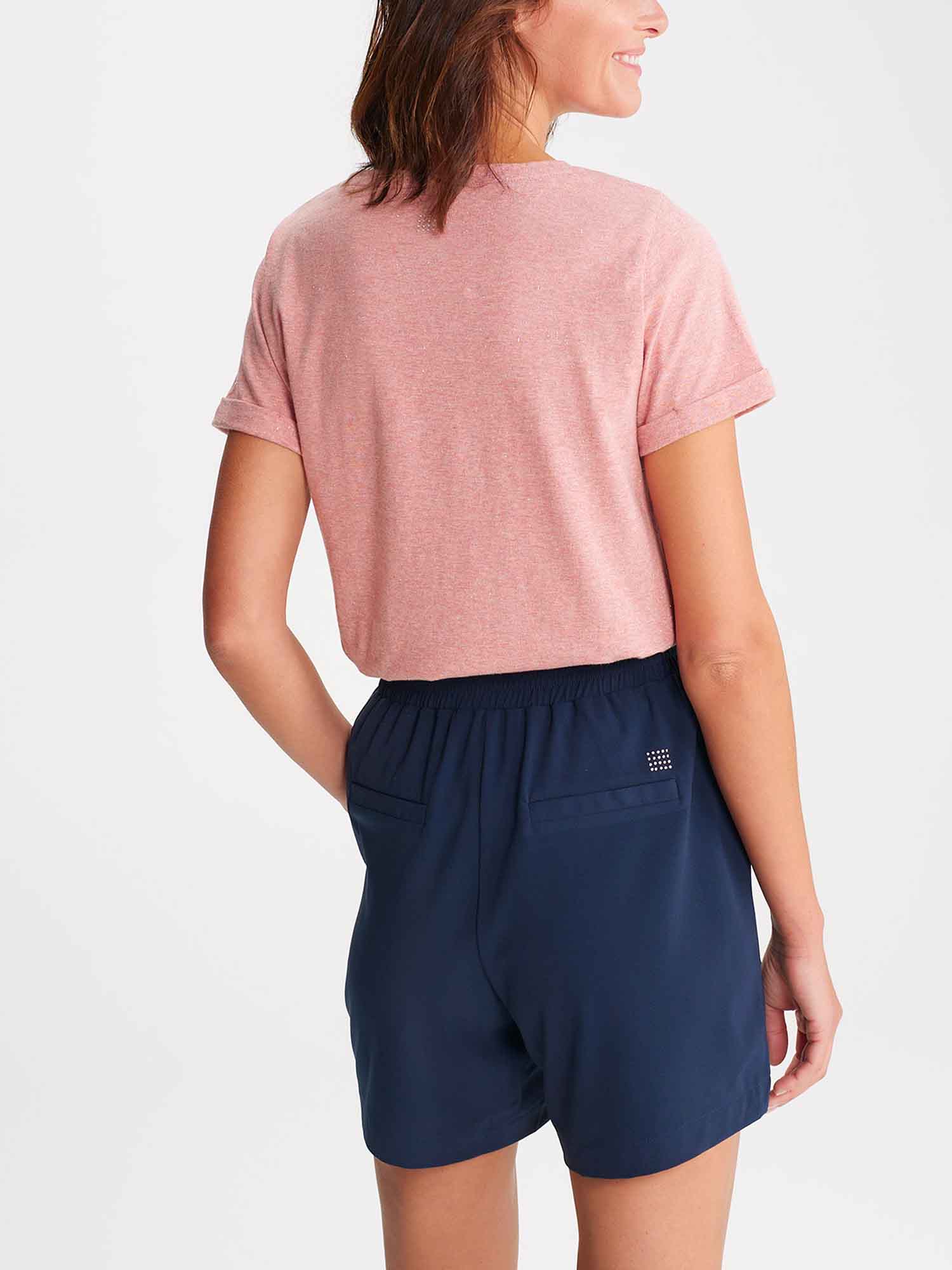 Tee Shirt Femme Manches Courtes Rose