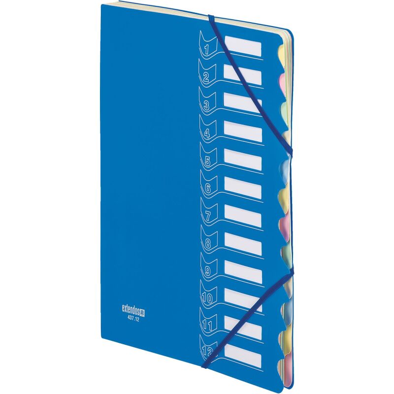 Trieur bi-matières Extendos 12 divisions couleur