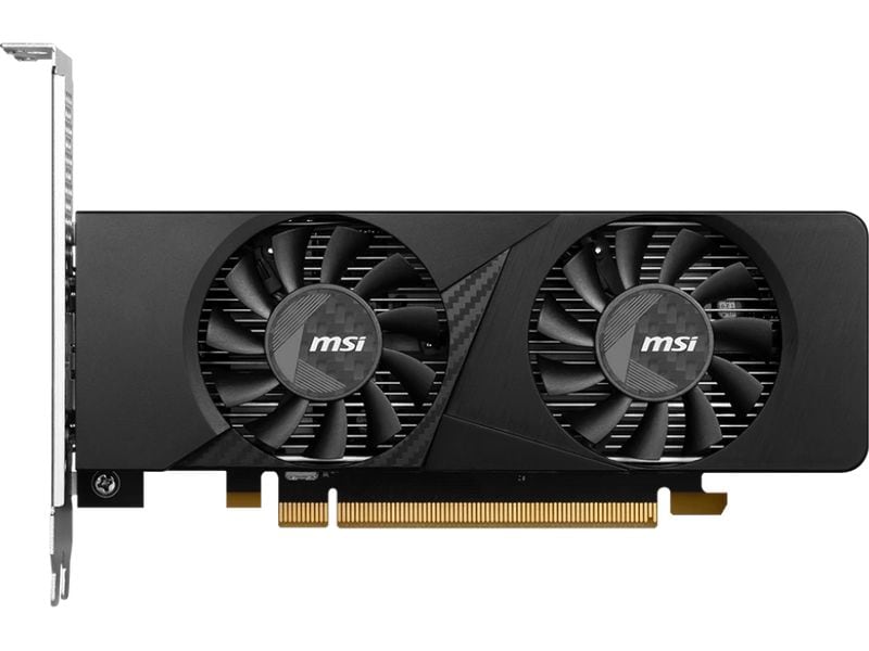 MSI Grafikkarte GeForce RTX 3050 LP 6 GB OC Gamer-Grafikkarte mit 6 GB GDDR6 Speicher, ermöglicht Auflösungen bis zu 8k