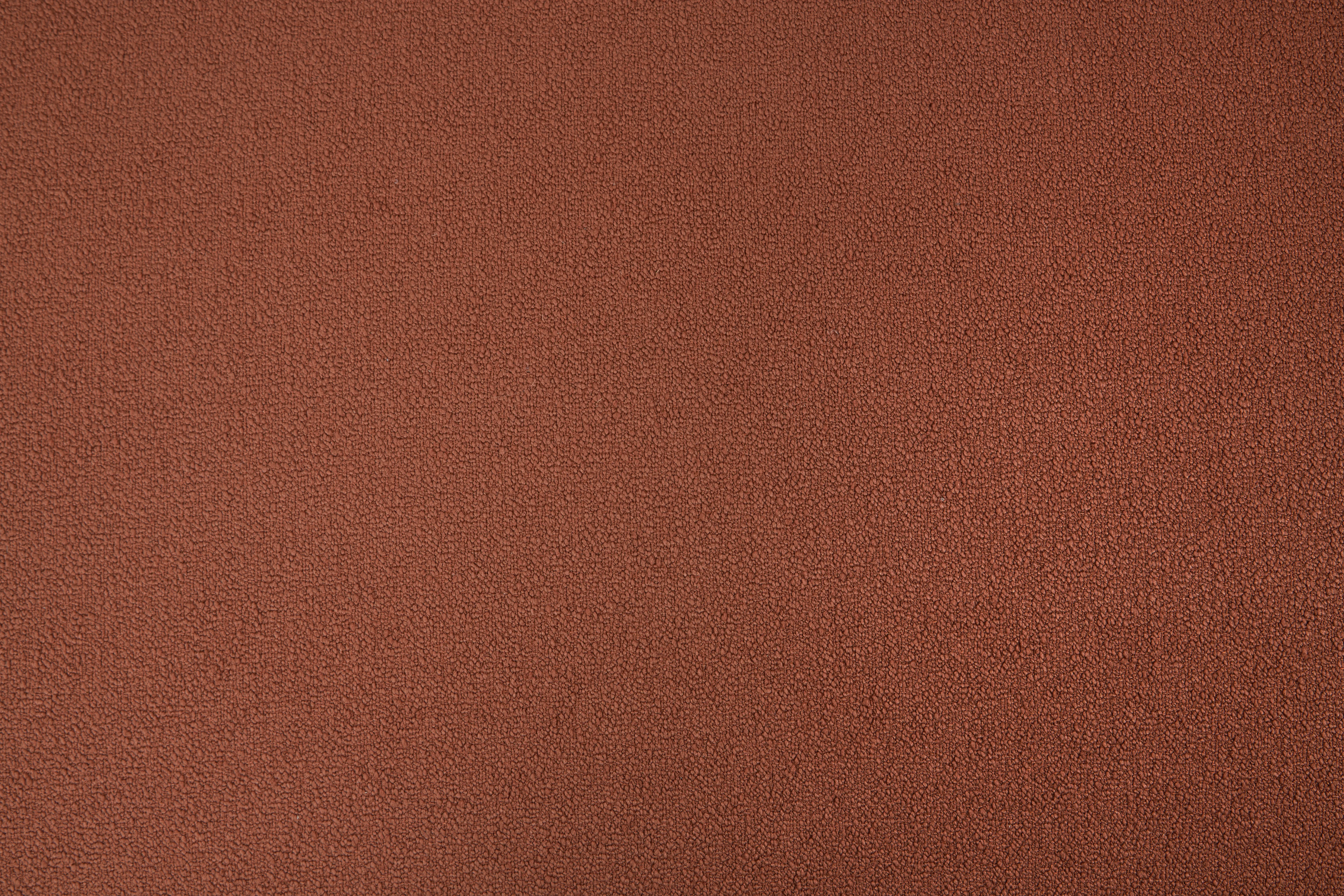 Linkszijdige chaise longue CHEVANNES Bouclé Donkerrood