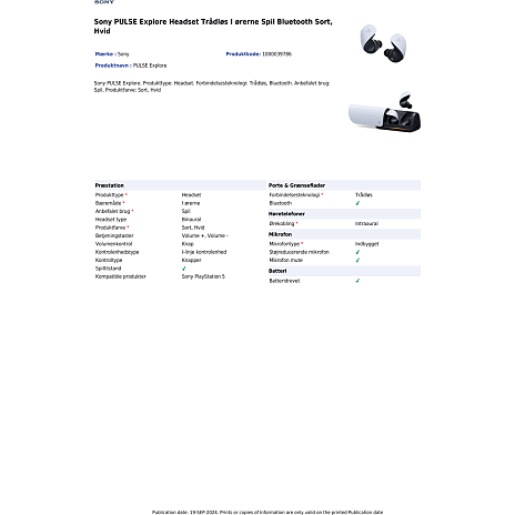 PlayStation Pulse Explore earbuds