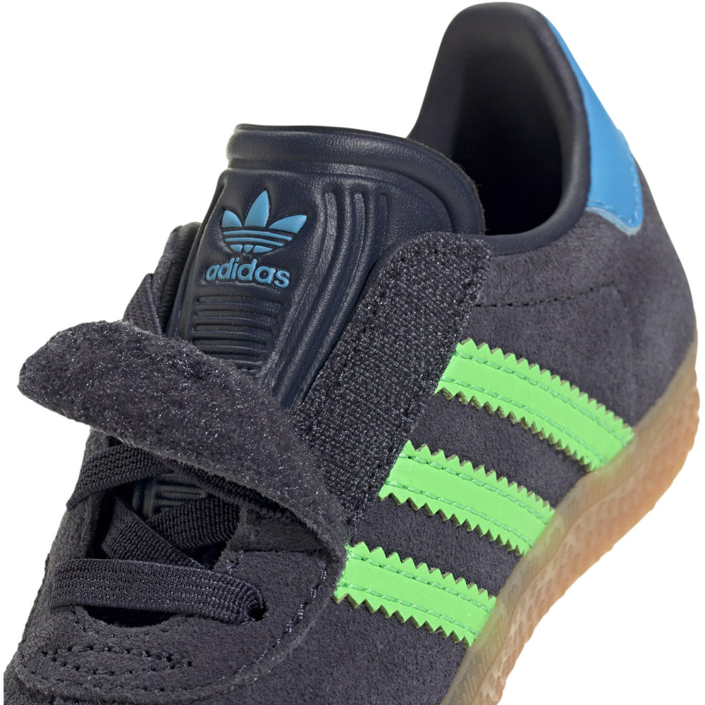 Køb adidas Originals Shadow Navy/Screaming Green/Lucid Aquamarine Gazelle Cf El I Sneakers