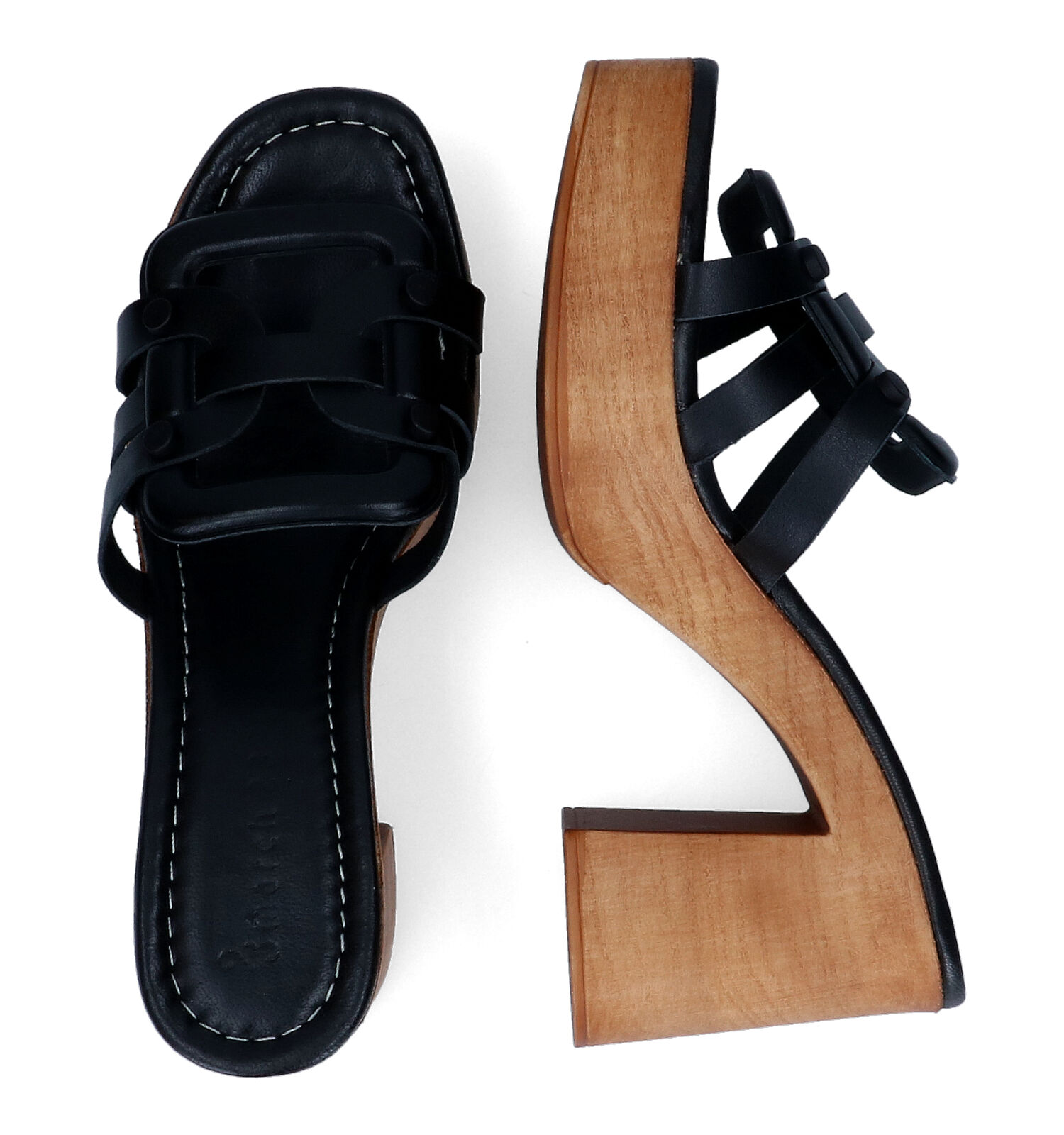 Slippers zwart