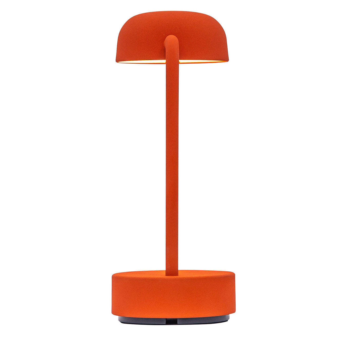 Kooduu Lampe de table rechargeable Fokus orange - 20x10x25 cm