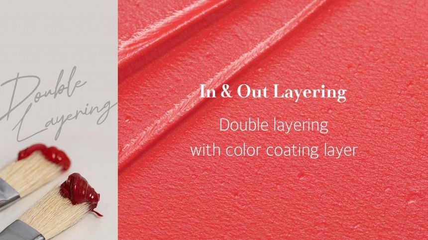BLACK ROUGE - Dubbele laag over Velvet Tint Gallery Edition - 8 kleuren
