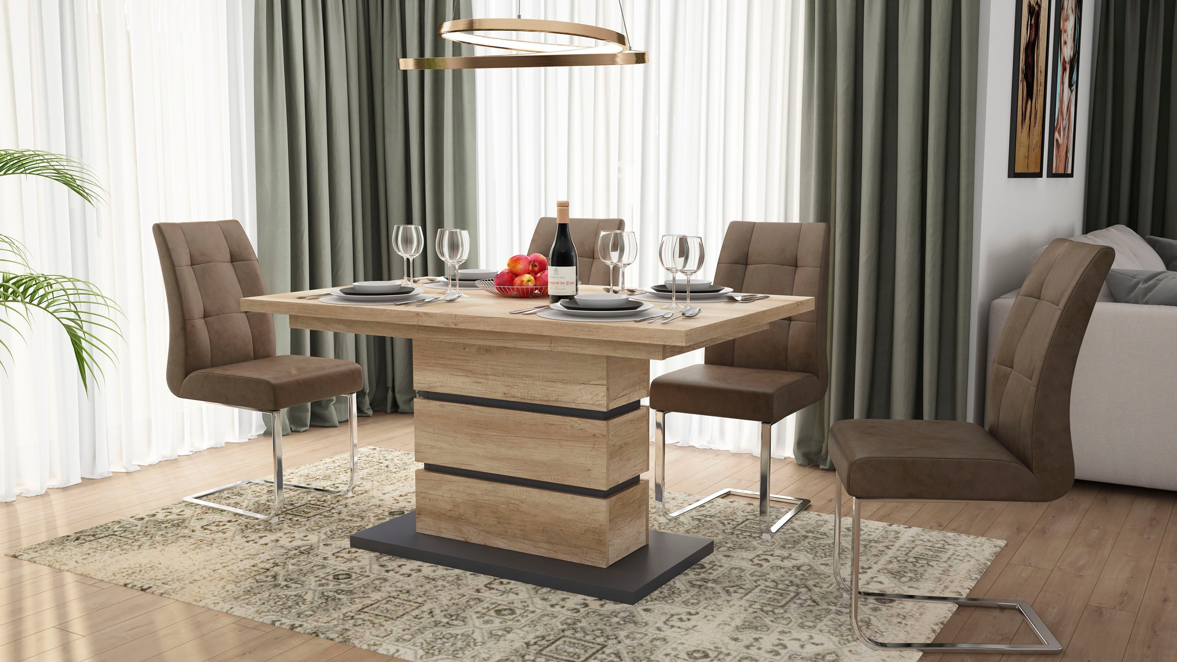 byLIVING Essgruppe 5 Stk. tlg.