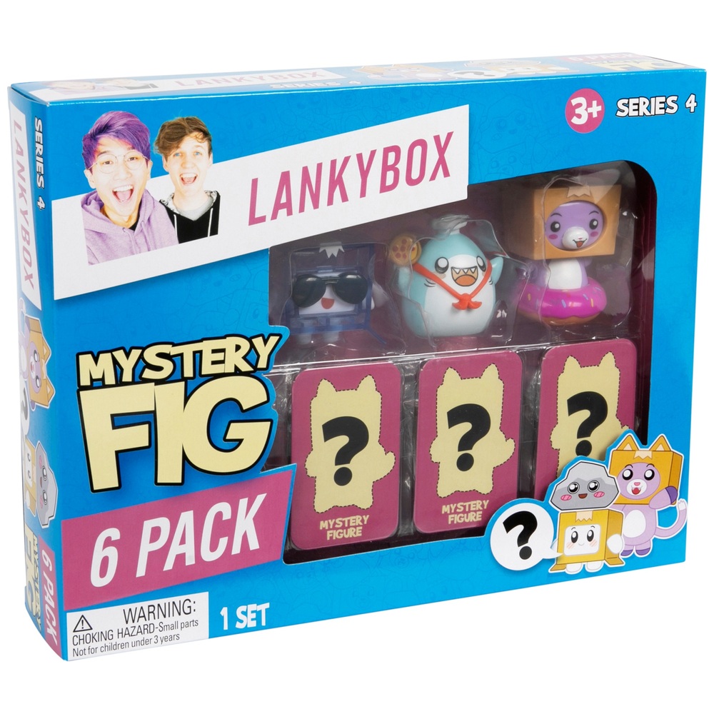 Lankybox Serie 4 Überraschungsfiguren 6er-Pack Sortiment